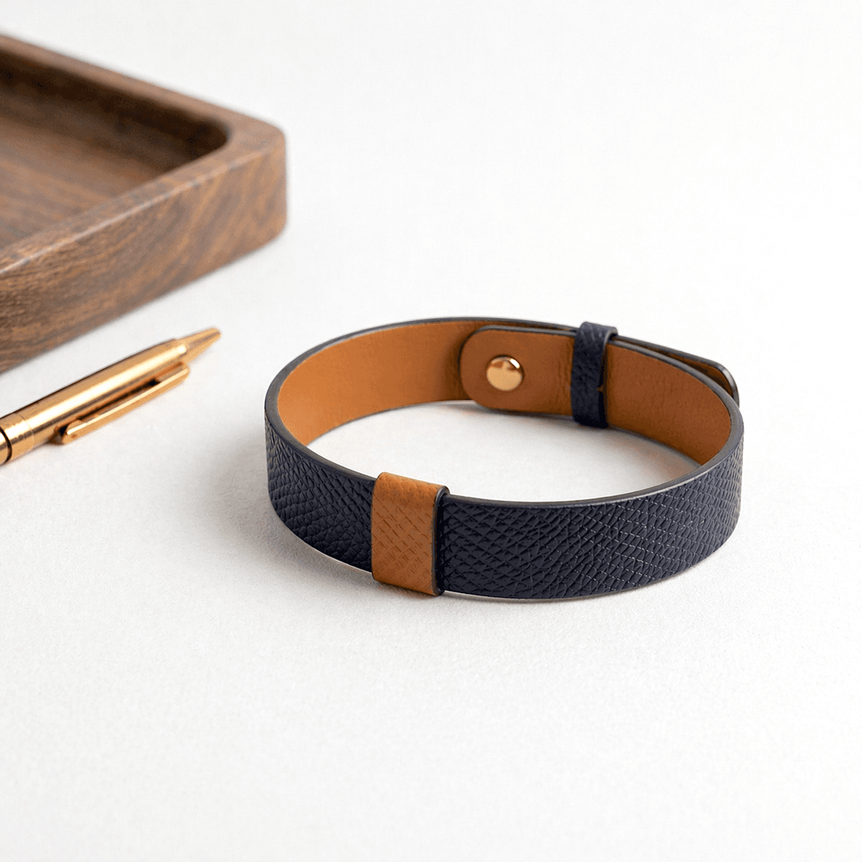 Signature Cuff leather wearable